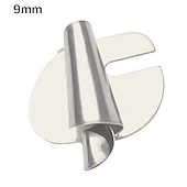 abordables couture &amp; tricot &amp; crochet-Pied d&#039;ourlet roulé universel pour couture [3-10 mm] – Pied de pression pour ourlet roulé large, pied d&#039;ourlet pour machine à coudre, pied d&#039;ourlet incurvé pour usage domestique et industriel