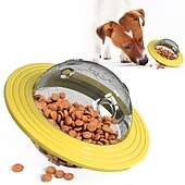 cheap Dog Toys-IQ Treat Ball Puzzle Toy For Dogs - Food Dispensing Slow Feeder Ball For Enrichment And Teeth Cleaning - Interactive Dog Toy For Small Medium And Large Dogs