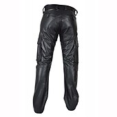 Χαμηλού Κόστους casual παντελόνι-Ανδρικά Παντελόνια Παντελόνι από συνθετικό δέρμα Casual παντελόνι Τσέπη Σκέτο Άνεση Moale ΕΞΩΤΕΡΙΚΟΥ ΧΩΡΟΥ Καθημερινά Εξόδου Μοντέρνα Καθημερινό Μαύρο