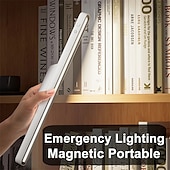 abordables electrodomésticos-Luz de lectura magnética LED recargable, lámpara de escritorio 3 modos de color atenuación continua protección para los ojos control remoto lámpara de mesa atenuación táctil dormitorio dormitorio luz