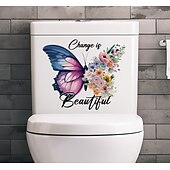 olcso Dekoratív falmatricák-pillangó matrica meleg hálószoba matrica ablak matrica háttér fali dekoráció WC matrica csempe WC matrica karácsonyi dekoráció matrica
