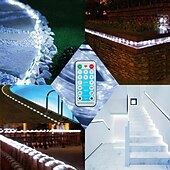 cheap Solar String Lights-Solar Rope Lights Outdoor Waterproof with Remote Control, 50M-500Led/100M-1000Led Solar String Light, 8 Modes, Extra Long Fairy Lights with Timer Solar Tube, Suitable for Garden Terrace, Courtyard