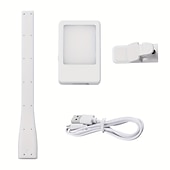 economico Forniture per ufficio-lampada da lettura ricaricabile per libri lampada da lettura a led per leggere a letto - cura degli occhi luminosità regolabile 3 temperature di colore 10 ore di autonomia lampada da lettura USB per