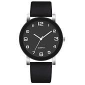 preiswerte Quarz-Uhren-Freizeit männer uhr casual leder analog quarz uhren einfache runde zifferblatt männlichen armbanduhr uhr geschenk montre homme