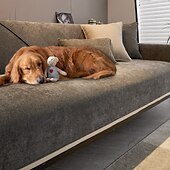 abordables Housse de canapé-Housses de canapé housse de canapé sectionnelle pour chiens animaux de compagnie, housse de coussin de canapé tapis de serviette, protecteur de meubles anti-rayures pour causeuse, fauteuil (non vendu