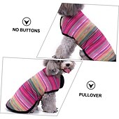 abordables Ropa y Accesorios para Perros-Perros Gatos Sudadera Vintage Moda Invierno Templado Transpirable Suave Lavable Cómodo Navidad Exterior Casual Diario Ropa para perros for Bichón Frisé Pomerania Animal doméstico del bebé Mariposa