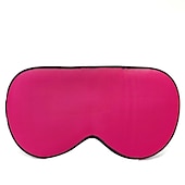 abordables Accesorios de ropa de cama-Antifaz de seda pura natural 100% real con correa ajustable para dormir, cubierta de seda de morera de doble cara para dormir, bloquea la luz y reduce los ojos hinchados.