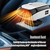 cheap Car Heating Equipment-12V/24V Car Heater 2 In 1 Heating Cooling Car Fan Portable Electric Heating Fan Defogger Windshield Defogging Parking Heater