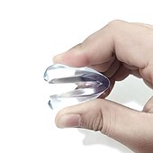 abordables Artículos para el hogar-Protector de silicona de seguridad, cubierta de protección de borde de esquina de la Mesa, protección de enchufe eléctrico, protectores anticolisión, 10 Uds.