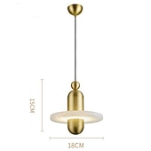 Χαμηλού Κόστους Νησιωτικά φώτα-2-Light 18 cm Σχεδίαση φανάρι Κρεμαστά Φωτιστικά Μέταλλο Μάρμαρο Γαλβανισμένο Μοντέρνα 110-120 V 220-240 V