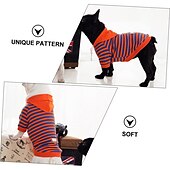 baratos Moletons-Cachorros Gatos Camisola com Capuz à moda Casual Inverno Quente Respirável Macio Lavável Confortável Natal Ao ar livre Casual / Diário Roupas para cães for Bichon Frise Pomerânia Animais de Pequeno