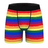 cheap Funny Graphic-Christmas Gifts Boxer Briefs Underwear Men&#039;s Christmas Carnival Masquerade Costume Party Christmas Adults&#039; Party Christmas