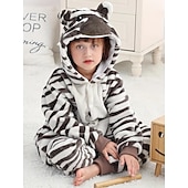 זול onesie pjs &amp; kigurumi-בגדי ריקוד ילדים חיה ביגוד שינה פיג&#039;מה אוברול תחפושת Onesie סוס נָמֵר חיה פיג&#039;מה אוברול פיג&#039;מת קיגורומי פיג&#039;מות תחפושת מצחיקה ל בנים ובנות קרנבל קָרִיקָטוּרָה