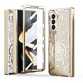 cheap Samsung Cases-Phone Case For Samsung Galaxy Z Fold 5 Z Fold 4 Z Fold 3 Z Fold 2 Shockproof ABS PC