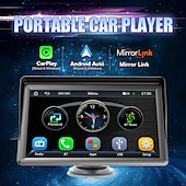 cheap Bluetooth Car Kit/Hands-free-Universal 7-inch Screen Car Radio Multimedia WIFI Video Player Wireless Carplay Screen for Apple or Android