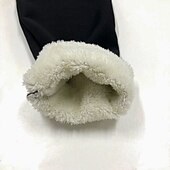 levne Legíny s fleecovou podšívkou-Dámské Legíny Módní Šik ven Plná délka Vysoký pas Jednobarevné Vysoký střih Teplý Yumuşak Pohodlné Lehce elastické Venkovní ulice Denní nošení Černá Tmavě šedá Zima Podzim