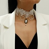 economico Accessori e altro-collana pizzo girocollo collana punk&amp;amp;pizzo gotico lega per discoteca cosplay carnevale donna bigiotteria gioielli moda