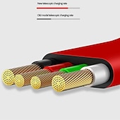 Недорогие Кабели для мобильных телефонов-2023 новый выдвижной USB-кабель 3 в 1, универсальный зарядный кабель для мобильного телефона, кабель для быстрой зарядки, USB-кабель для iPhone, Samsung, Huawei, Xiaomi, Oppo, Google