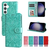 abordables Coques Samsung-Coque de téléphone pour Samsung Galaxy S23 S22 S21 S20 Plus Ultra A73 A53 A33 A23 A13 A72 A52 A32 A22 A12 S25 Ultra étui portefeuille avec support stand amovible protection intégrale en cuir PU