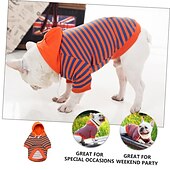 baratos Moletons-Cachorros Gatos Camisola com Capuz à moda Casual Inverno Quente Respirável Macio Lavável Confortável Natal Ao ar livre Casual / Diário Roupas para cães for Bichon Frise Pomerânia Animais de Pequeno