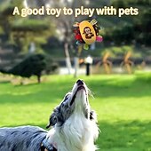 お買い得  犬用おもちゃ-ボール型 噛む用おもちゃ インタラクティブトイ ととも​​に 耐用的 解放圧力 ペットトレーニング 歯が生えるロープのおもちゃ 歯が生えるおもちゃ のために 犬用 猫用 屋内 屋外 ペットプレイ