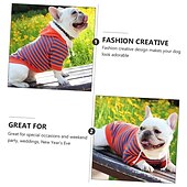 baratos Moletons-Cachorros Gatos Camisola com Capuz à moda Casual Inverno Quente Respirável Macio Lavável Confortável Natal Ao ar livre Casual / Diário Roupas para cães for Bichon Frise Pomerânia Animais de Pequeno