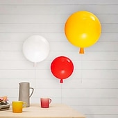 cheap Indoor Wall Lights-LED Wall Lamps Balloon Design Minimalism Wall Sconces Modern Contemporary Style Living Room Bedroom Dining Room Metal Wall Light