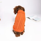 tanie Swetry-Psy Koty Sweter Zabytkowe Codzienny Zima Oddychający Miękka Zmywalny Wygodny Na zewnątrz Codzienne Ubranka dla psów for Bichon frise Szpic miniaturowy szczeniaków i młodych kotów Motyl Small