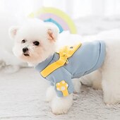 お買い得  犬の服とアクセサリー-犬用 猫用 スウェットシャツ 愛らしい カジュアル 冬 高通気性 ソフト 洗濯可 快適 アウトドア カジュアル／普段着 犬服 for ビジョンフリーゼ ポメラニアン 赤ちゃんサイズ パピヨン Small