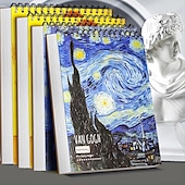 Недорогие принадлежности для искусства и живописи-1 шт. книга для эскизов, 45 листов, альбом для рисования эскизов, блокнот для рисования формата А4, уголь для студентов, художник, рисунок, живопись