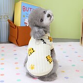 cheap Dog Apparel &amp; Accessories-Dog Cat Sweatshirt Cute Casual Winter Warm Breathable Soft Washable Comfortable Outdoor Casual Daily Dog Clothing for Bichon Frise Pomeranian Baby Pet Papillon Small