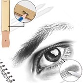 economico pittura, disegno e materiale artistico-bview art Confezione da 32 matite da disegno set kit da disegno professionale con matite per schizzi bastoncini di carbone di grafite in custodia portatile forniture da disegno per studenti artisti