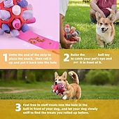 お買い得  犬用おもちゃ-ボール型 噛む用おもちゃ インタラクティブトイ ととも​​に 耐用的 解放圧力 ペットトレーニング 歯が生えるロープのおもちゃ 歯が生えるおもちゃ のために 犬用 猫用 屋内 屋外 ペットプレイ