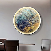 abordables peinture menée-Led peintureintérieur créatif moderne style nordique intérieur appliques chambre salle à manger en métal applique murale ip20 110-120v 220-240v