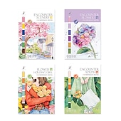 お買い得  アート＆絵画用品-1個 早期教育機 クリスマスプレゼント デコレーション ペーパー のために 学校用 学生 家 29.5*21.5cm