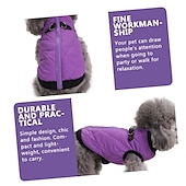 abordables Manteaux-Chien Chat Manteau Veste Élégant Occasionnel Hiver Chaud Respirant Doux Lavable Confortable Extérieur Décontracté Quotidien Vêtements pour Chiens for Bichon Frisé Spitz Nain Bébé Animal Papillon Petit