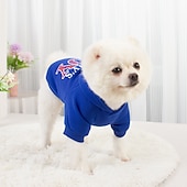 baratos Moletons-Cachorros Gatos Camisola com Capuz Esporte &amp; lazer Casual Inverno Quente Respirável Macio Lavável Confortável Ao ar livre Casual / Diário Roupas para cães for Bichon Frise Pomerânia Animais de