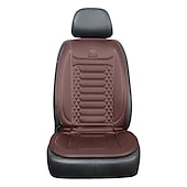 baratos Capas para bancos de automóveis-Capa de Assento Aquecido para Carro 12V Aquecimento Rápido em 30s Aquecedor de Assento Universal para Carro Almofada de Aquecimento de Tecido Grosso e Durável