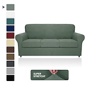baratos Cobertura de Sofa-capas de sofá para cães de estimação com almofada sofá bordô, capas para sofá de dois lugares, em forma de l, 3 lugares, em forma de u, poltrona protetor de sofá lavável