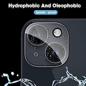 זול מגיני מסך ל-iPhone-3 יחידות מצלמה עדשה מגן עבור Apple אייפון 16 iPhone 15 Pro Max 14 Plus 13 12 11 Pro Max זכוכית מחוסמת קשיחות 9H (HD) ניגודיות גבוהה עמיד לשריטות