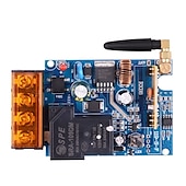お買い得  スマートスイッチ-DC 12v 24v 48v 433mhz ワイヤレスリモコンスイッチ 30a 高電流リレー受信機ポンプライトランプ