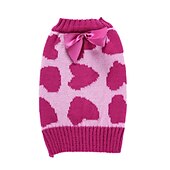 preiswerte Pullover-Hund Katze Pullover Jumper Elegant Niedlich Winter Atmungsaktiv Weich Waschbar Bequem Weihnachten Outdoor Alltagstauglich Hundebekleidung for Bichon Frise Zwergspitz Baby Haustier Papillon Klein