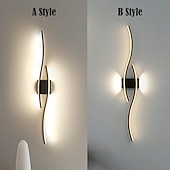 preiswerte LED Wandleuchten-LED-Wandleuchte 3000–6000 K dimmbare Silikon-Wandleuchte ist anwendbar für Schlafzimmer, Wohnzimmer, Flur, Badezimmer, AC110 V, AC220 V