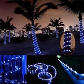 olcso USB szalag világítás-1 Db USB Cső Fény Beltéri és Kültéri Udvar Esküvői Ünnepi Díszlámpa Füzér 7M-50Led/12M-100Led/20M-200Led/30M-300Led