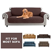 baratos Capa de reclinável-100% capas de sofá à prova d&#039;água capa de sofá capa reclinável para cães, protetor de sofá capa de sofá antiderrapante para 1/2/3/4 almofada sofá reclinável protetor de móveis para animais de