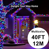 cheap Solar String Lights-5M-50Led/10M-100Led/20M-200Led/300M-300Led Solar LED Light Outdoor Festoon Lamp Garden Fairy Lights String Waterproof Christmas Garland Yard Decoration