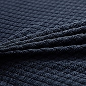 abordables Funda de silla-Fundas de asiento para silla de comedor, color burdeos, elásticas, suaves, lisas, de color sólido, duraderas, lavables, protector de muebles para comedor, fiesta