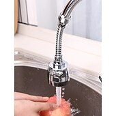 economico Accessori per rubinetti-Spruzzatore per estensione del rubinetto del lavello della cucina a 2 modalità, aeratore estensore antispruzzo con rotazione turbo a 360 gradi con tubo flessibile