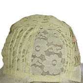 economico parrucca più vecchia-parrucche corte bionde ricce per le donne grandi parrucche ondulate anni &#039;80 flip parrucche cosplay costume party halloween capelli sintetici biondo platino parrucche naturali mamma con berretto