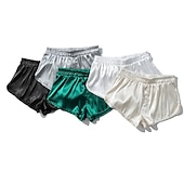 preiswerte Herren Badehosen-Herren Sportliche Shorts 3-Zoll-Shorts Kurze Shorts Kurze Sporthose Kurze Sporthose Sport Shorts Elastische Taille Feste Farbe Atmungsaktiv Schnelltrocknend Kurz Sports Outdoor Fitness Laufen Casual